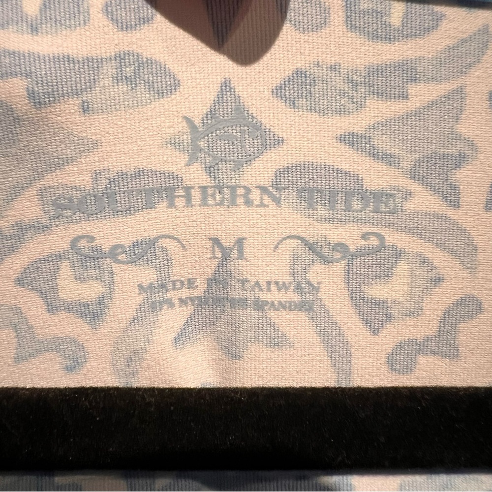 Southern Tide Blue Coastal Dress Medium Performance Collection - Picture 6 of 11
